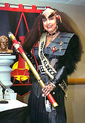 Miss Klingon Empire 1999: “Gunner H'nter”