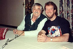 Eric with James Doohan (Scotty), 1992