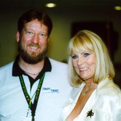 Eric with Grace Lee Whitney, Dragon*Con 1999