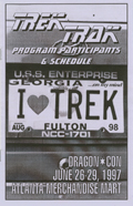 1997 TrekTrak Program Participants